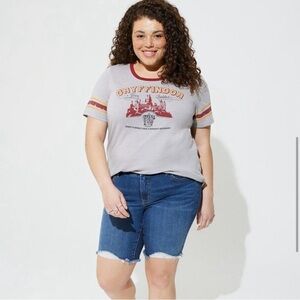 Torrid Harry Potter Gryffindor Quidditch Team Shirt